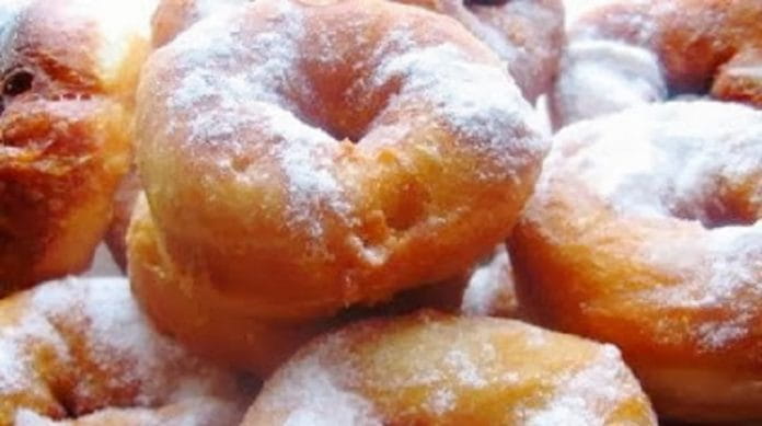 Пончики на сгущенке