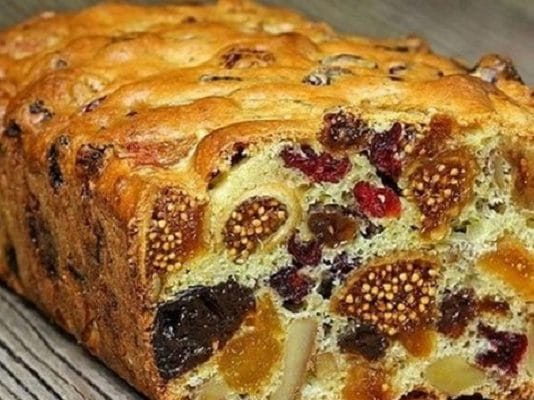 Кекс из сухофруктов