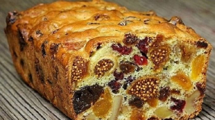 Кекс из сухофруктов