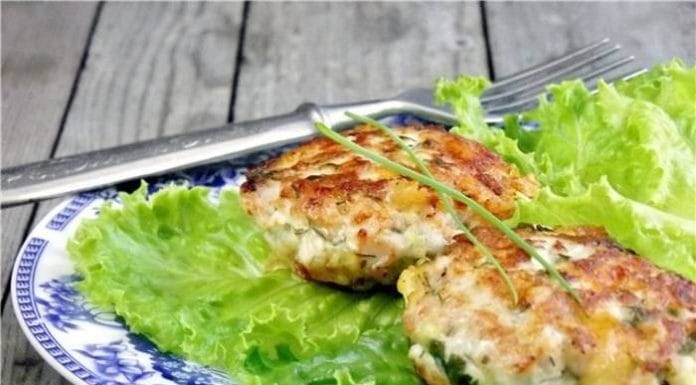Куриные котлеты с сыром