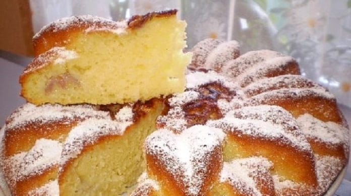 Манник на сметане и кефире