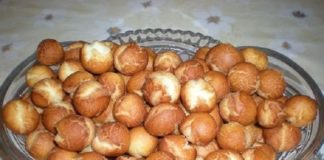 Салат с ветчиной, индейкой и грибами