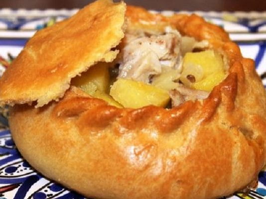 Элеш — сочный татарский пирог