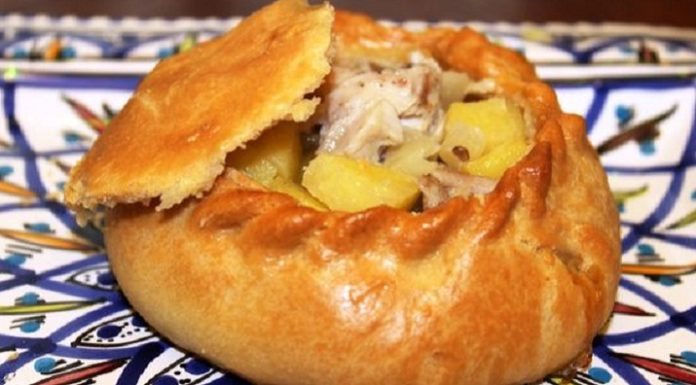 Элеш — сочный татарский пирог
