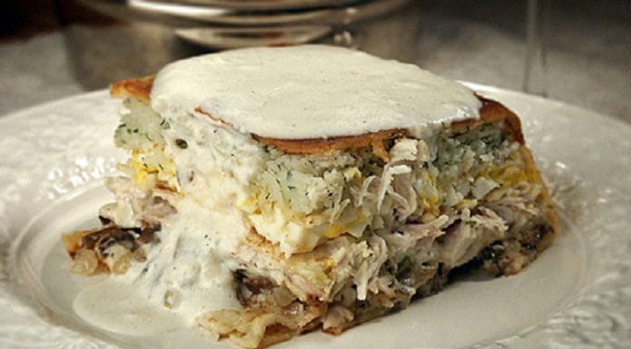 Мужской вариант лазаньи по-русски