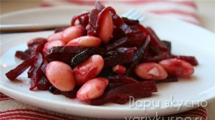 Салат из свеклы и фасоли с маслом: 5 популярных рецептов