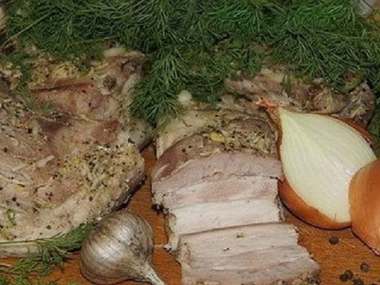 Рецепт быстрого засола сала