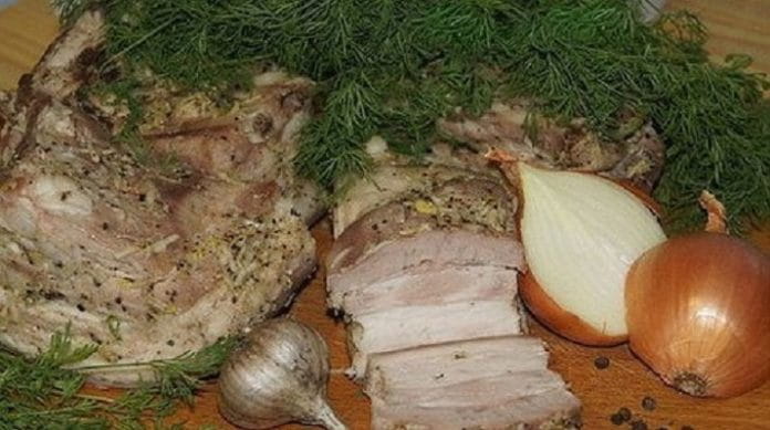 Рецепт быстрого засола сала