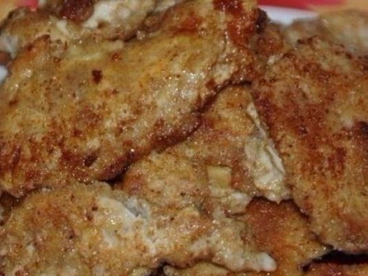Куриные отбивные в сырном кляре