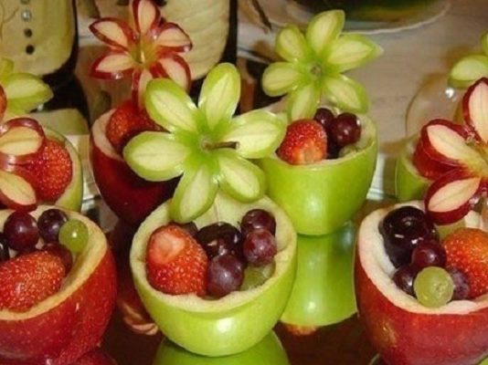 Идеи фруктовой нарезки