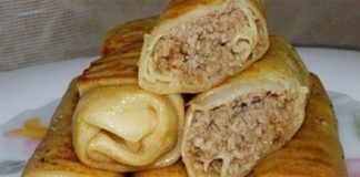 Фаршированные ракушки с соусом бешамель