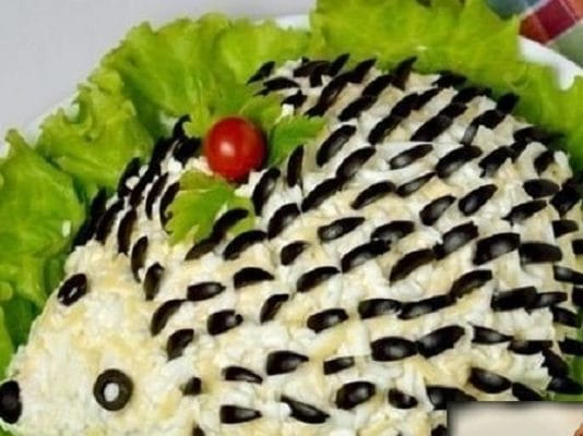 Салат «Ёжик»