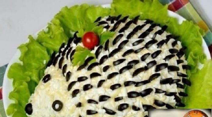 Салат «Ёжик»