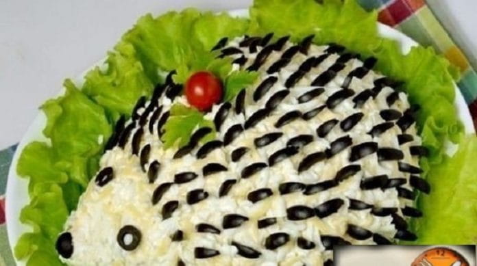 Салат «Ёжик»