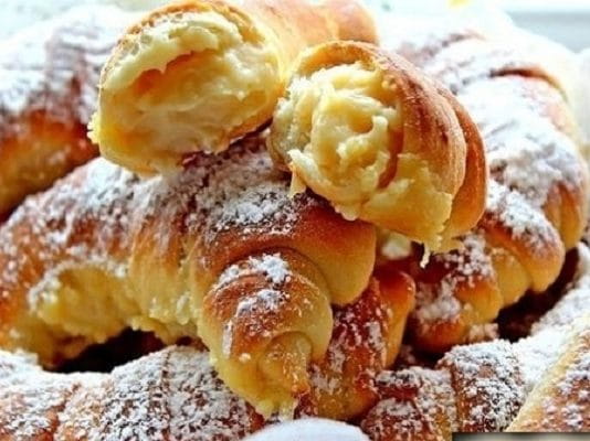Булочки с кремом