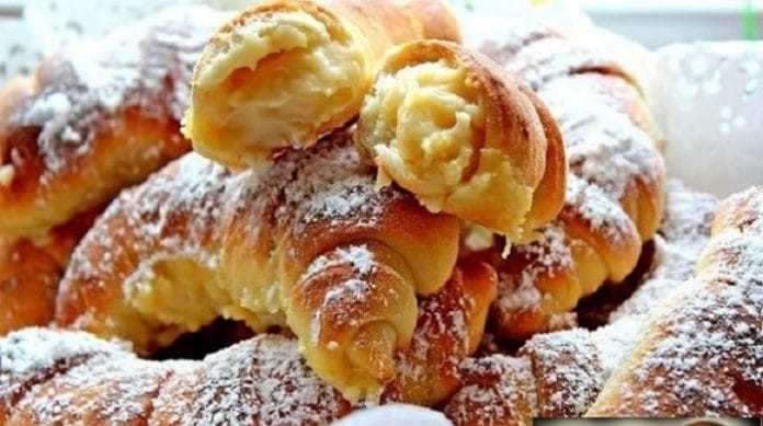 Булочки с кремом