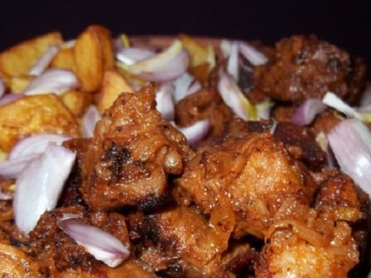 Оджахури — грузинское мясное блюдо для всей семьи