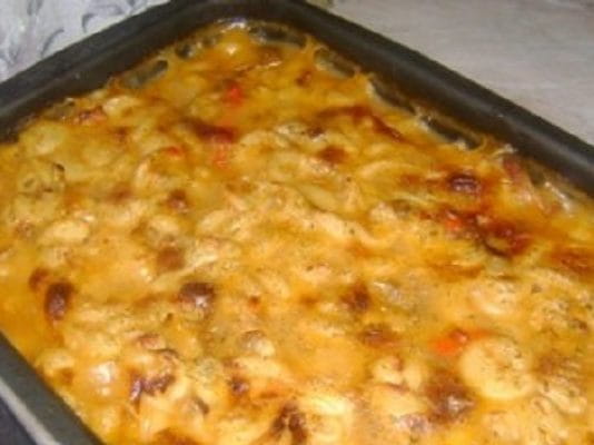 Макаронная запеканка «Постное удовольствие»