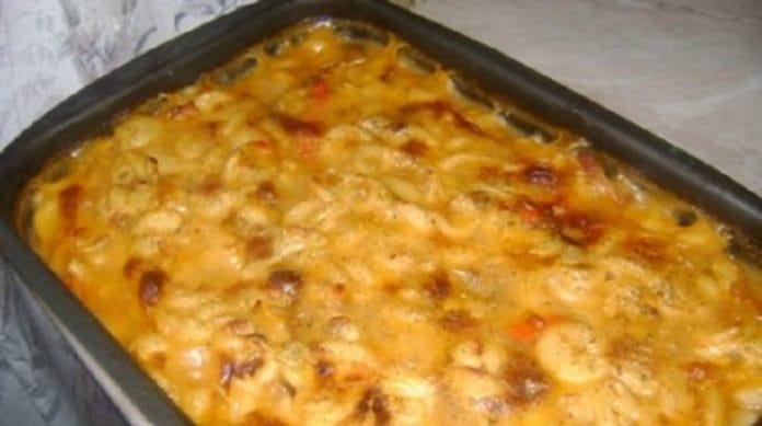 Макаронная запеканка «Постное удовольствие»