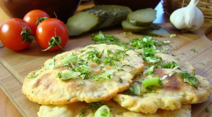 Лепёшки ароматные, картофельные, постные