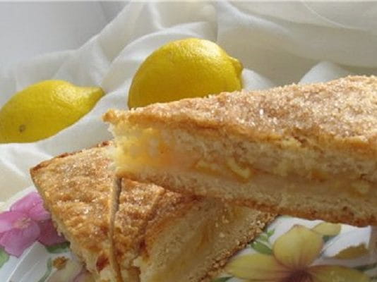 Лимонный пирог «Вкусный пост»