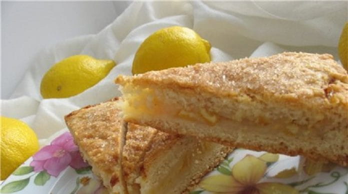 Лимонный пирог «Вкусный пост»