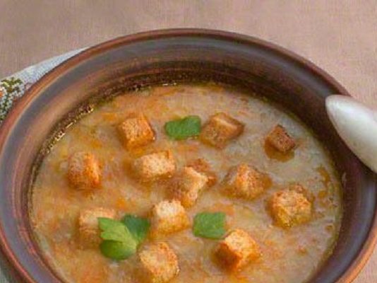 Гороховый суп (постный)