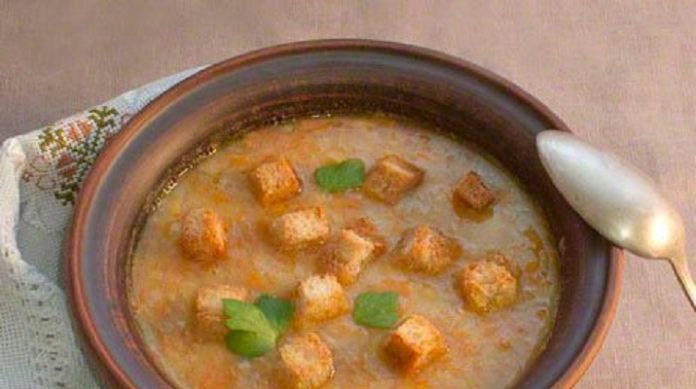 Гороховый суп (постный)