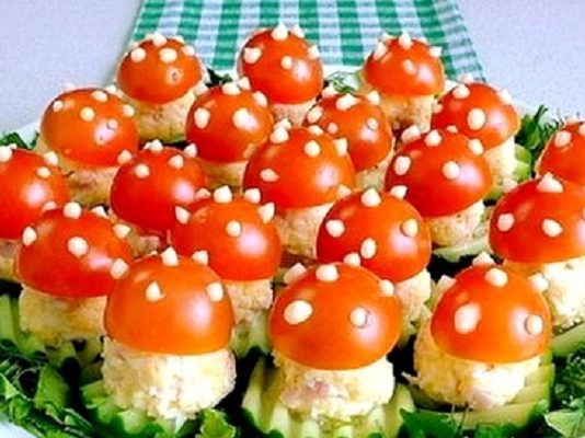 Закуски на 8 марта