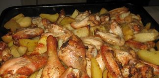 Египетский салат с сыром и зеленью