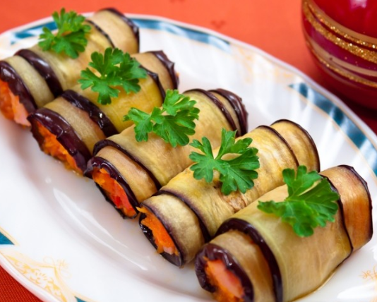 Закуски из кабачка и баклажана
