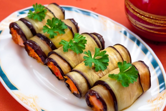 Закуски из кабачка и баклажана