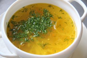 Суп лапша с курицей в мультиварке