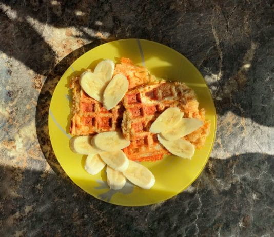 Пятизлаковые сырные вафли в мультипекаре