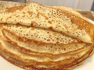 Блины на кефире