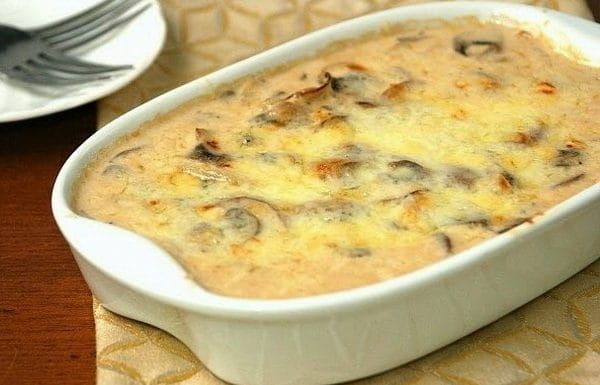 Жульен из курицы и шампиньонов