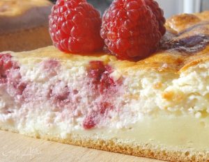 Пирог из малины