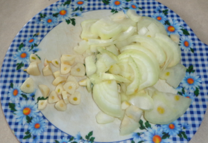 Куриные ножки с рисом