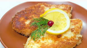 Бабка, фаршированная грибами