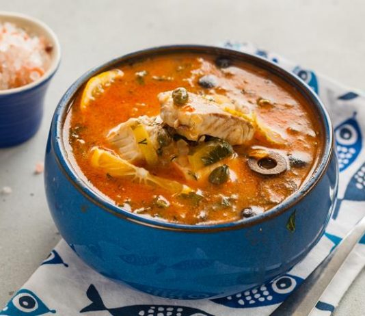 Рыбная солянка