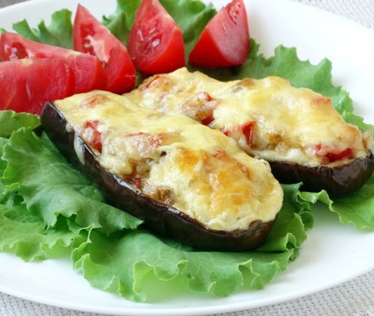Баклажановые лодочки