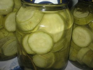 Маринованные кабачки