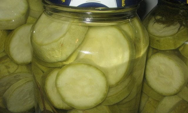 Маринованные кабачки