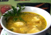 Постный борщ с грибами