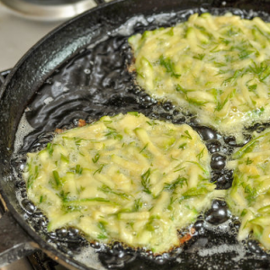 Оладьи из кабачков