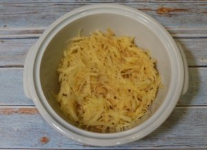 Хрустящий картофельный омлет