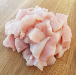 Тушенная капуста с курицей