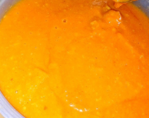 пюре из яблок тыквы и шиповника
