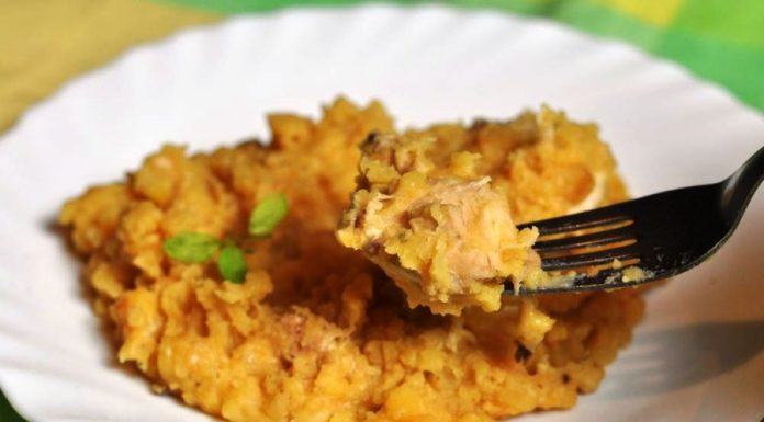 Гороховое пюре с мясом