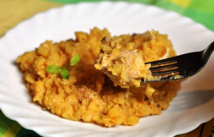 Гороховое пюре с мясом